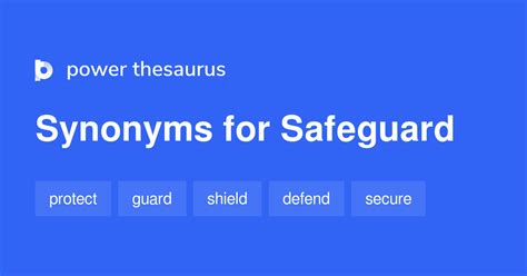 safeguarding thesaurus|safely guarded.